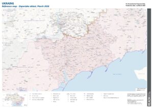 REACH UKR Map REF Zaporizka oblast Overview Map horizontal 11 MARCH 2026 A0 EN