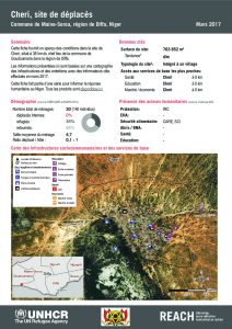 NER_HCR_Factsheet_Profil Site de Déplacés_Commune de Maine-Soroa_Cheri_Mars 2017