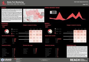 SSD_Factsheet_Akobo Port Monitoring_August_2017