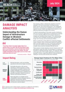 REACH Ukraine - Damage Impact Analysis - Summary (July 2024)