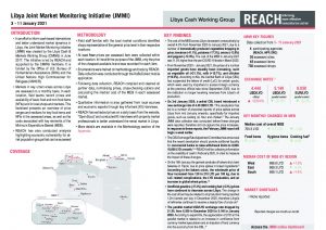Libya Joint Market Monitoring Initiative, Situation overview, January 2021