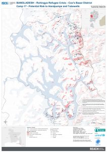 Bangladesh - Cox's Bazar - Camp 17 Potential Flood and Landslide Risk to Water Points