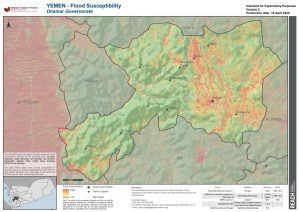 REACH YEM MAP Dhamar HVA FloodSusceptibility 16APR2020 A4 V2