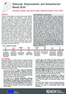 Damasak Displacement and Humanitarian Needs Brief - April 2021