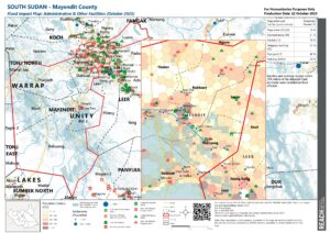 South Sudan - Flood Impact Administrative Buildings Mayendit County (October 2025)