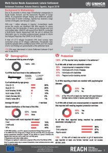 UGA_Factsheet_MSNA Lobule Settlement_August 2018