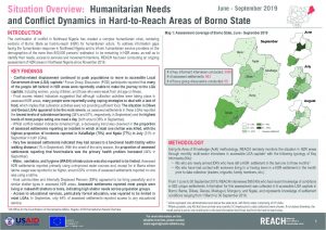 Hard-to-Reach (H2R) Areas Situation Overview, Nigeria - June-September 2019