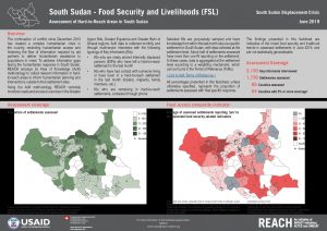 SSD_Factsheet_Assessment of Hard-to-Reach Areas FSL_June 2019