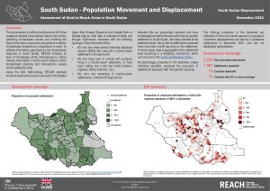 REACH_SSD_Factsheet_Assessment of Hard-to-Reach Areas Population Movement_December 2021