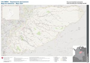 REACH Col Mapa de Referencia – Casanare, Junio 2021