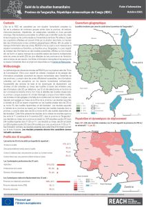 Suivi de la situation humanitaire au Tanganyika, octobre 2021