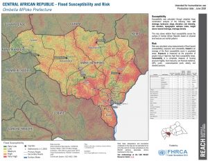 Ombella M'Poko, CAR (Flood Risk Map 26JUNE2020)