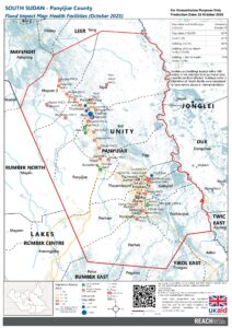 South Sudan - Flood Impact Health Facilities Panyijiar County (October 2025)