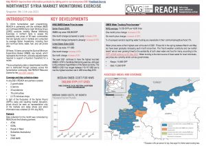 REACH SYR Northwest Situation Overview Market Monitoring July 2021