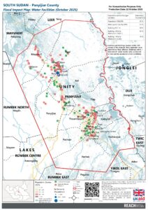South Sudan - Flood Impact Water Points Panyijiar County (October 2025)
