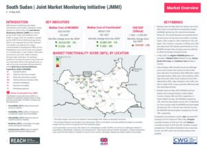 REACH South Sudan - Factsheet Joint Market Monitoring Initiative (JMMI) May 2026