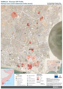reach som map kismayo town central IDP settlements shelter density 02nov2016 a3 l en