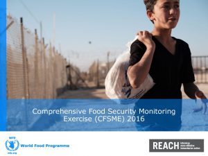 JOR_Presentation_WFP CFSME 2016_December 2016