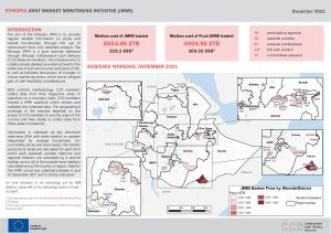 Ethiopia Joint Market Monitoring Initiative (JMMI) December 2021 Factsheet