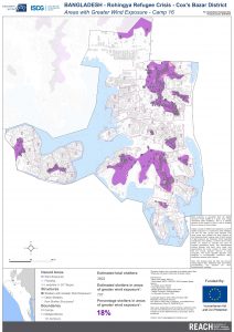 BGD_Map_CoxsBazar_AreasWithGreaterWindExposure_Camp 16_25SEP2018_A1