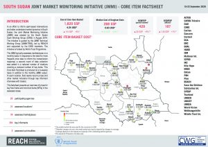 Joint Market Monitoring Initiative (JMMI) Bi-Weekly Core Item factsheet, South Sudan – September 2020