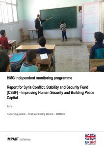 IMPACT Syria_CSSF SRMS026 Output Report