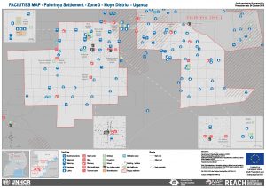 UGA_Map_Palorinya_Zone 3 Facilities_September 2018