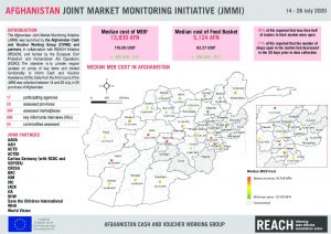 Joint Market Monitoring Initiative (JMMI) in Afghanistan, factsheet - July 2020