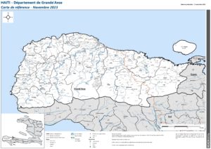 REACH Haïti Carte de référence du département de la Grande'Anse (Novembre 2023)