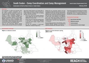 SSD_Factsheet_Assessment of Hard-to-Reach Areas CCCM_February 2018