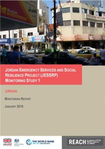 JOR_Report_Jordan Emergency Services and Social Resilience Project (JESSRP) Monitoring Study 1_January 2016