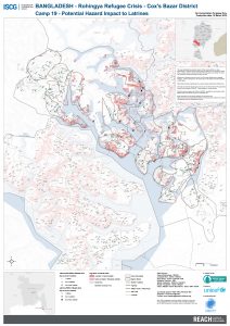 Bangladesh - Cox's Bazar - Camp 19 Potential Flood and Landslide Risk to Latrines