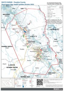 South Sudan - Flood Impact Health Facilities Panyijiar County (October 2025)