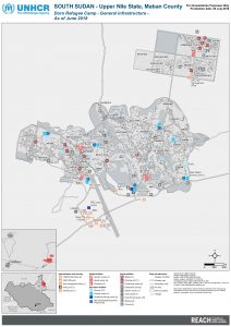 REACH_SSD_MAP_UNHCR_Doro_General_Infrastructure_Jun18_A3