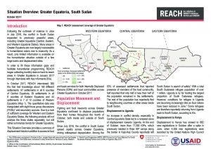 SSD_Situation Overview_Greater Equatoria_October 2017
