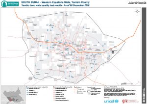 REACH_SSD_Map_Yambio_Water quality_ test_results _Dec2018