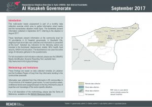 SYR_Factsheet_Sub-District Factsheet Al Hasakeh Governorate_September 2017