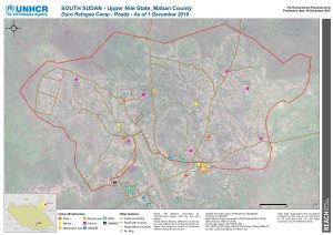 SSD_Map_UNHCR_DoroCamp_Roads_06Dec16