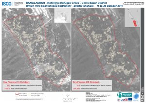 Bangladesh - Cox's Bazar - British Para Spontaneous Site Shelter Analysis Comparison - 15 to 26 October 2017