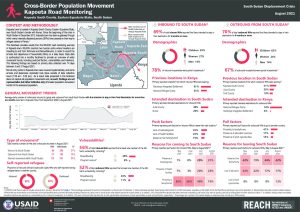 REACH SSD Factsheet Kapoeta Road Monitoring August 2021