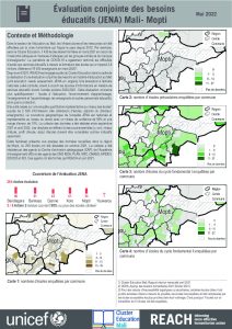 REACH Mali - JENA - Factsheet Mopti - Mai 2022