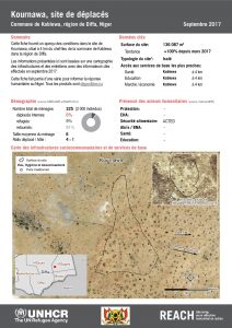 NER_Factsheet_Profil Site de Déplacés de Kournawa_Septembre 2017