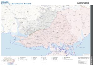 REACH UKR Map REF Khersonska oblast Overview Map horizontal 11 MARCH 2026 A0 EN
