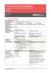 REACH Colombia Términos de referencia JMMI (2024) - con DAP