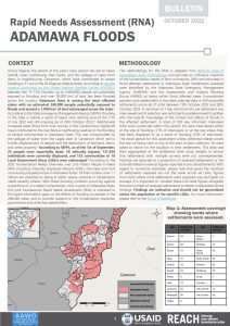 Adamawa Floods Rapid Needs Assessment Bulletin
