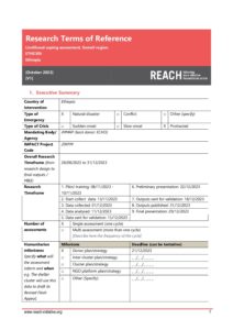 Livelihood coping assessment, Somali region, 2023 - Terms of reference - external