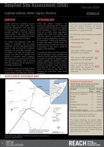 Detailed Site Assessment, Lughaye - February 2020