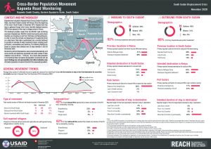 Port and Road Monitoring, Kapoeta, South Sudan - November 2020