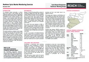 SYR_Situation Overview_Northern Syria Market Monitoring Exercise_November 2016