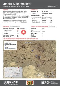 NER_Factsheet_Profil Site de Déplacés de Djakimeya II_Septembre 2017